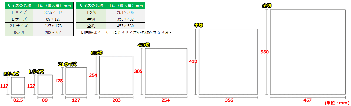 掆Aʐ^p̃TCYKi̔r